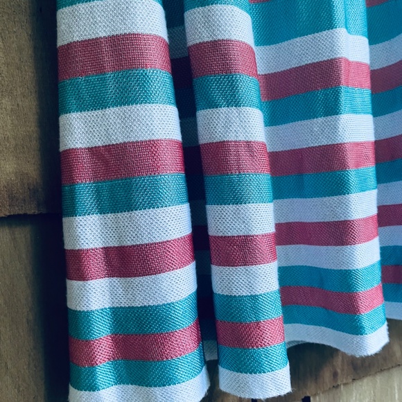 Anthropologie Cecilia Prado Knitted Midi Skirt in Striped A-Line Size M - Picture 10 of 16